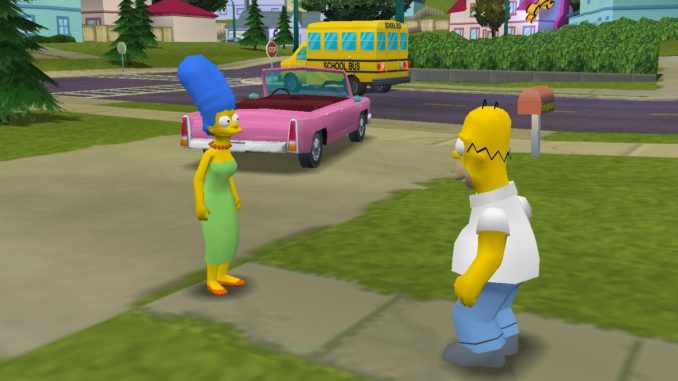Simpsons Hit And Run Two Player