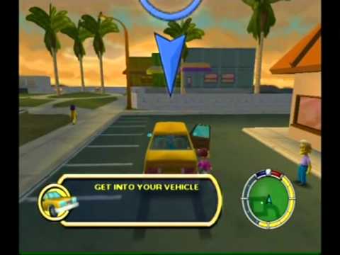 Simpsons hit and run quests game